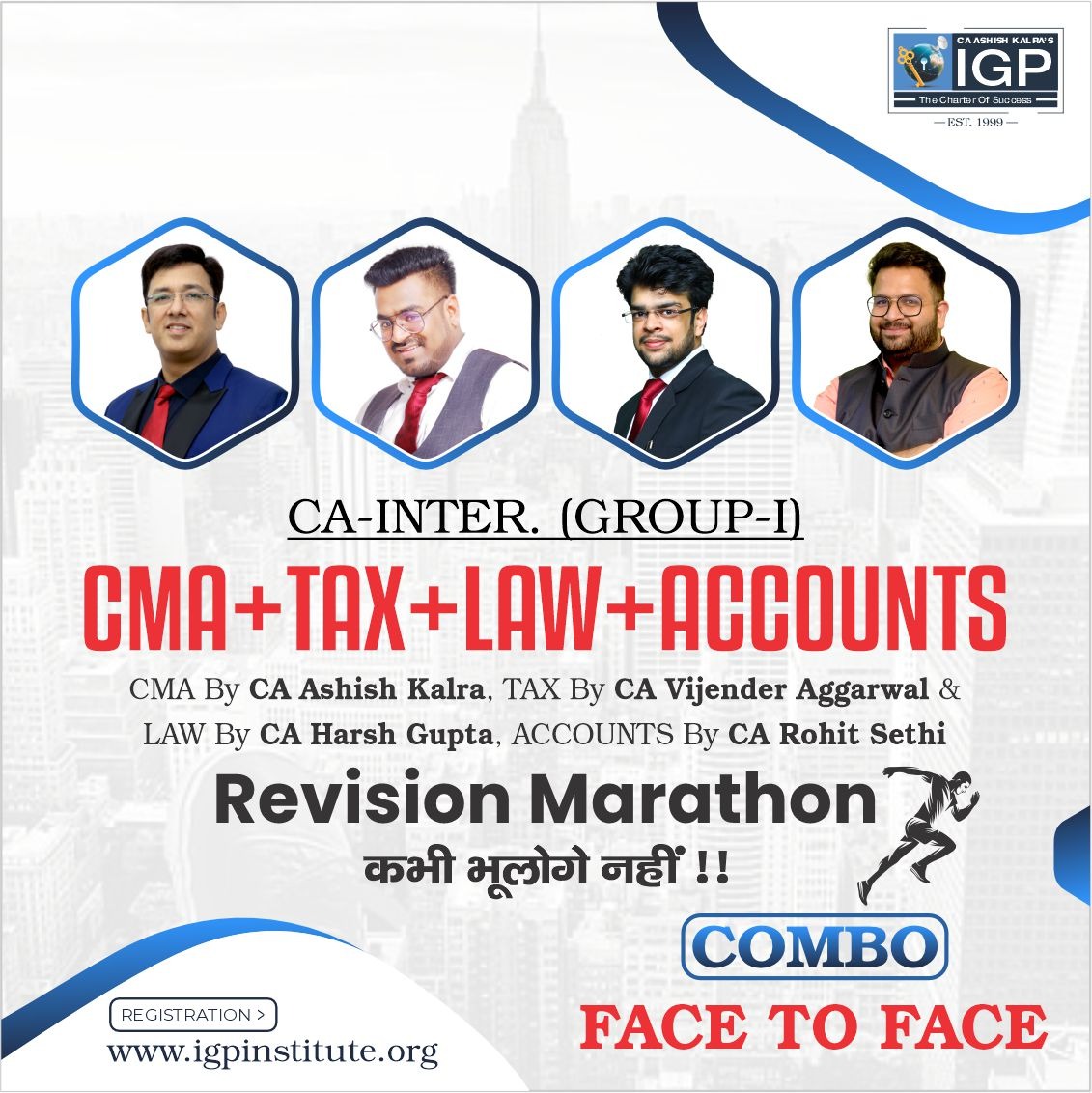 CA Inter Group 1 (Revision) Face To Face